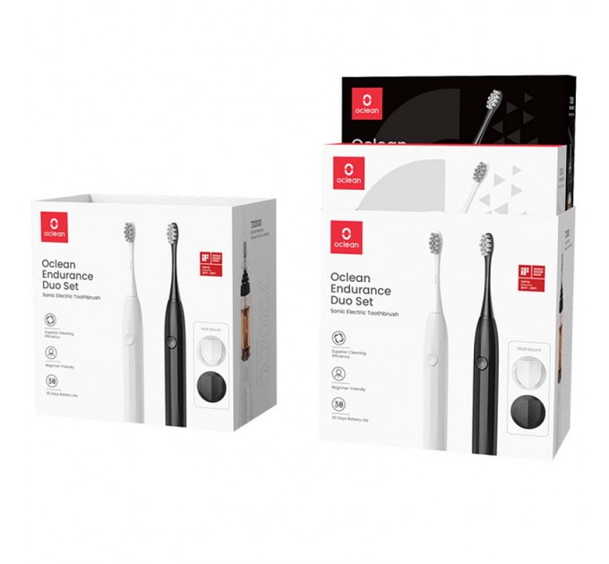 Oclean Розумна зубна електрощітка Oclean Endurance Endurance Duo Set (4779054830241)