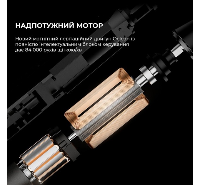 Oclean Розумна зубна електрощітка Oclean X Ultra Set Green (OLED) (6970810553505)