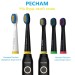 Pecham Насадки для зубної щітки Pecham Travel Black (0290119080301)
