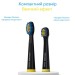 Pecham Насадки для зубної щітки Pecham Travel Black (0290119080301)