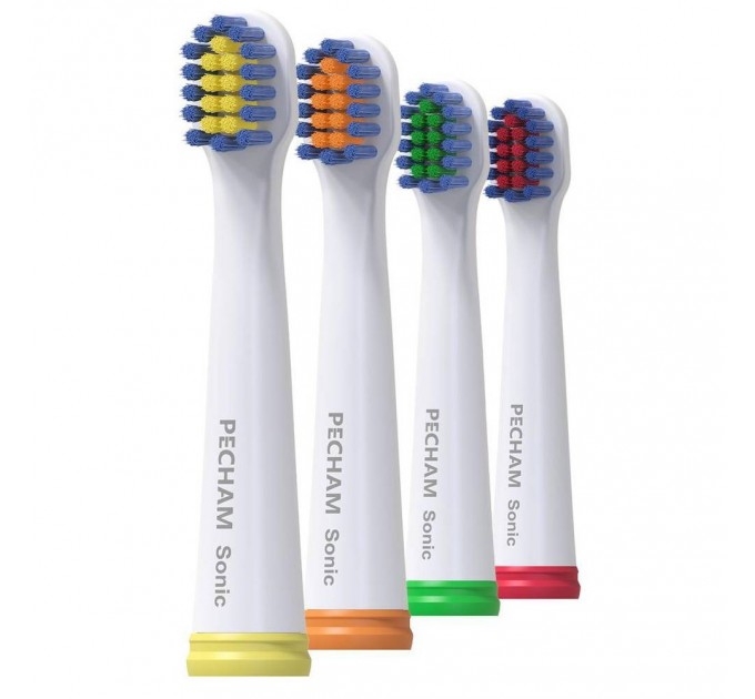 Pecham Насадки для зубної щітки Pecham White (0290119080806)