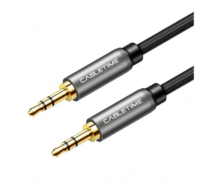 Cabletime Кабель Cabletime Audio 3.5 мм - 3.5 мм (M/M), 1.8 м, 3 pin, Black (CF10K)
