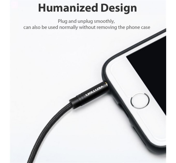 Vention Кабель Vention 3.5 мм - 3.5 мм (M/F), 2 м, Black (BHBBH)