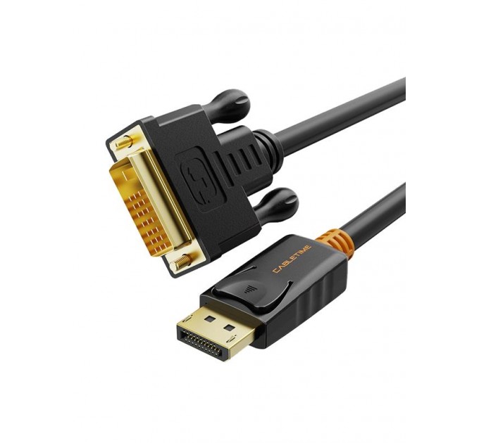 Cabletime Кабель Cabletime DisplayPort - DVI (M/M), 1.8 м (CD34K)