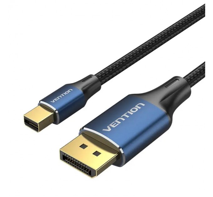 Кабель Vention mini DisplayPort - DisplayPort (M/M), 1.5 м, Black (HCFLG)