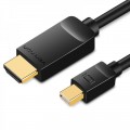 Vention Кабель Vention mini DisplayPort - HDMI (M/M), 1.5 м, Black (HAHBG)