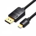 Vention Кабель Vention MiniDisplayPort-DisplayPort, v1.2, 1.5 m, Black (HAABG)