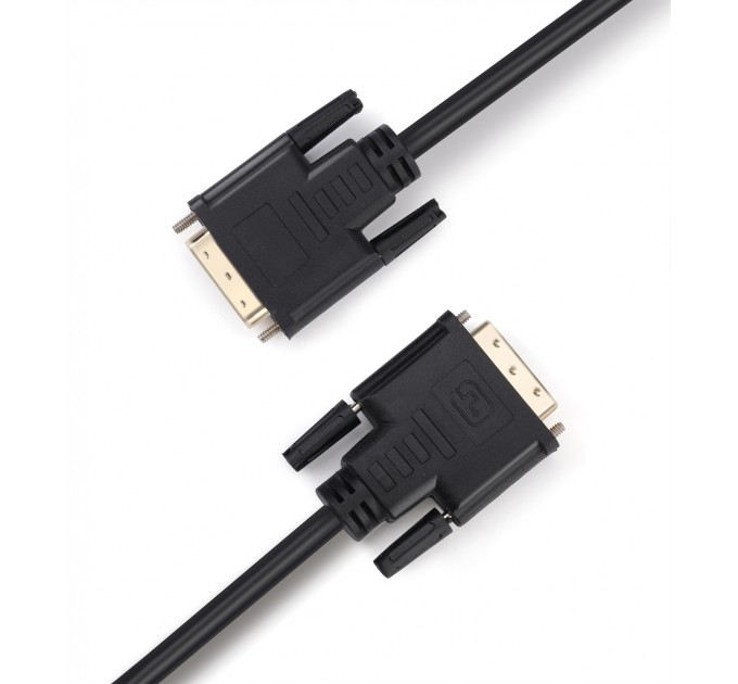 Кабель Prologix DVI - DVI (M/M), Single link,18+1, 3 м, Black (PR-DVI-DVI-P-05-28-3m)