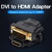 Vention Адаптер Vention HDMI - DVI V 1.4 (F/M), Black (ECDB0)
