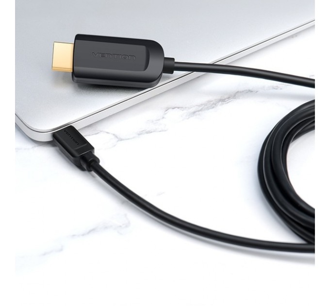 Vention Адаптер-кабель Vention USB Type-C - HDMI (M/M), 2 м, Black (CGUBH)