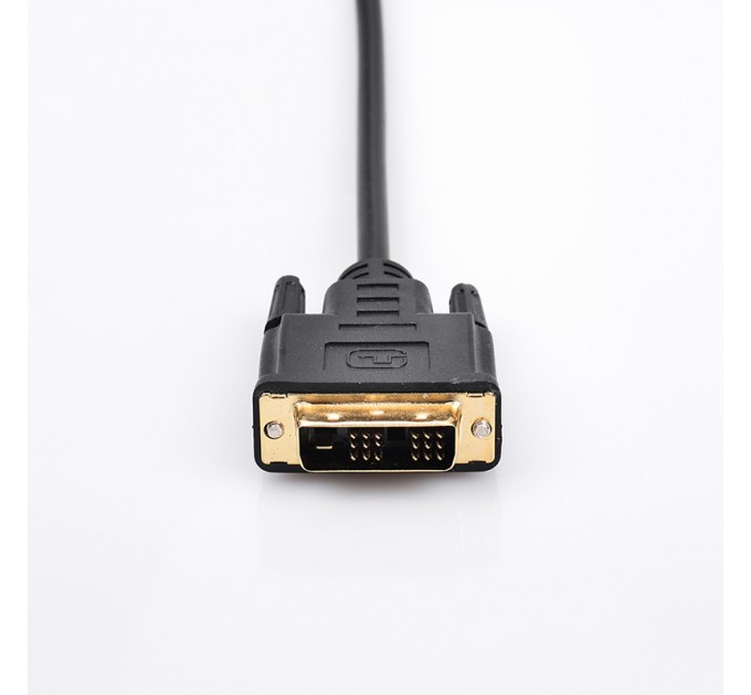 Prologix Кабель Prologix Premium HDMI - DVI V 1.3 (M/M), Single Link, 18+1, 0.5 м, Black (PR-HDMI-DVI-P-01-30-05m)