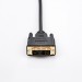 Prologix Кабель Prologix Premium HDMI - DVI V 1.3 (M/M), Single Link, 18+1, 0.5 м, Black (PR-HDMI-DVI-P-01-30-05m)