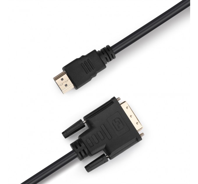 Prologix Кабель Prologix Premium HDMI - DVI V 1.3 (M/M), Single Link, 18+1, 0.5 м, Black (PR-HDMI-DVI-P-01-30-05m)
