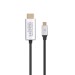 Promate Кабель Promate HDMI-USB Type-C, v2.0, 1.8 m, Grey (hdlink-60h.grey)