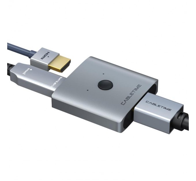Світч Сabletime HDMI - 2xHDMI (F/F), Switcher 2.0 (CP30G)