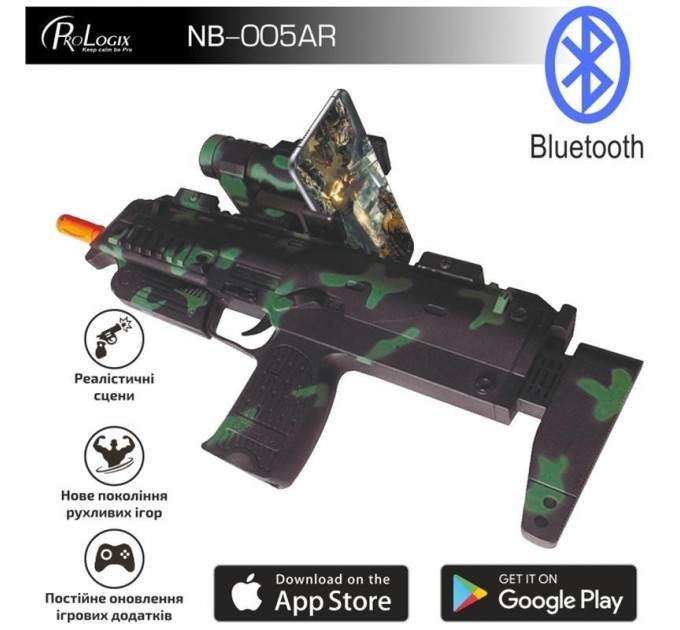 Prologix Автомат віртуальної реальності ProLogix AR-Glock gun (NB-005AR)