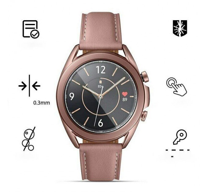 BeCover Захисна плівка BeCover для Samsung Galaxy Watch3 41mm Clear (706030)