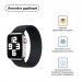 Armorstandart Ремінець Armorstandart Braided Solo Loop для Apple Watch 38mm/40mm/41mm Charcoal Size 2 (120 mm) (ARM58060)