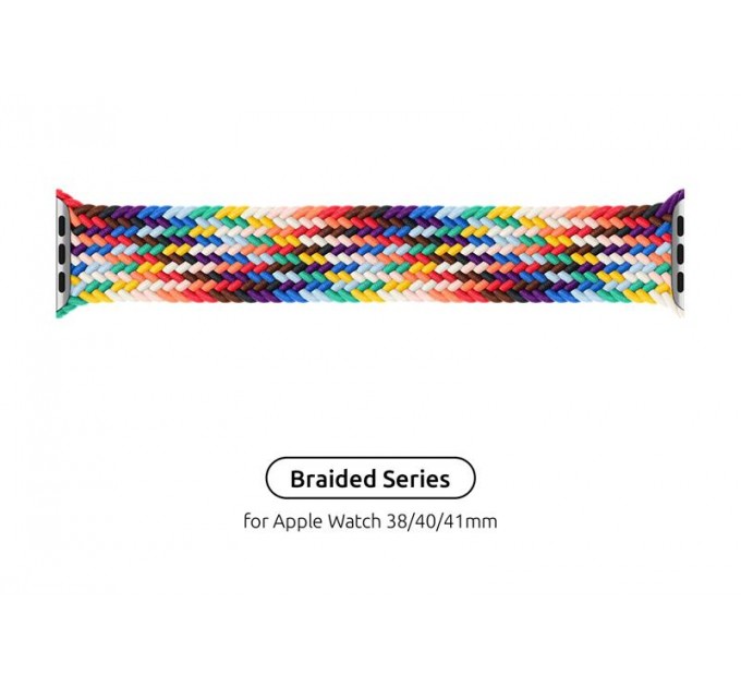 Armorstandart Ремінець Armorstandart Braided Solo Loop для Apple Watch 38mm/40mm/41mm Pride Edition Size 6 (144 mm) (ARM64935)