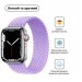 Armorstandart Ремінець Armorstandart Braided Solo Loop для Apple Watch 42mm/44mm/45mm/49mm Lavender Grey Size 8 (160 mm) (ARM64911)