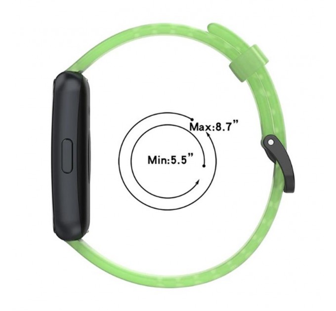 BeCover Ремінець BeCover Crystal Style для Huawei Band 7/Honor Band 7 Green (709430)