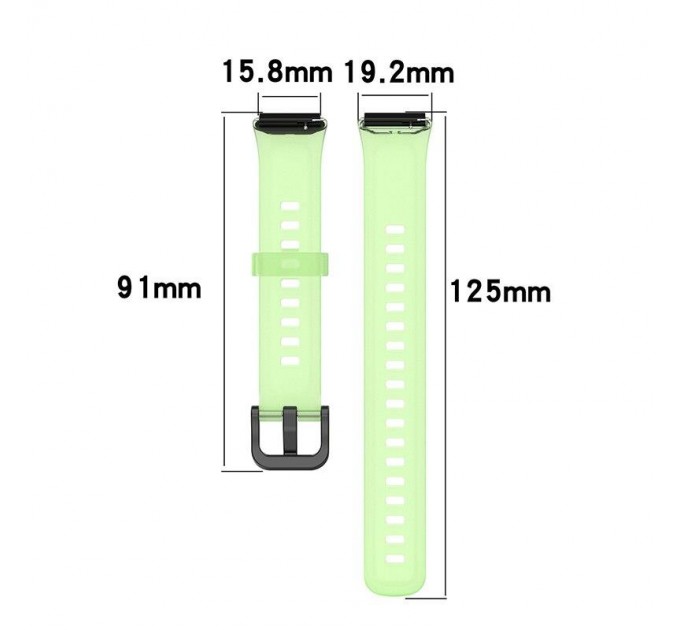 BeCover Ремінець BeCover Crystal Style для Huawei Band 7/Honor Band 7 Green (709430)