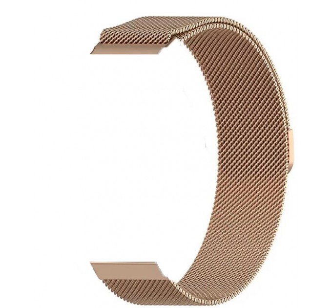 BeCover Ремінець BeCover Milanese Style для Xiaomi Amazfit Bip (22mm) Lite/Bip S Lite/GTR 42mm/GTS/TicWatch S2/TicWatch E/GTS 3/GTS 2 mini Brown (707736)