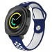 BeCover Ремінець BeCover Nike Style для Amazfit Stratos 1/2/2S/3/GTR 2/GTR 47mm/GTR Lite 47mm/Nexo/Pace Blue-White (705815)
