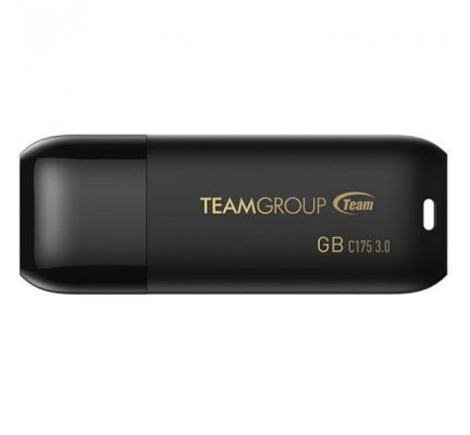 USB флеш накопичувач Team 64GB C175 Pearl Black USB 3.1 (TC175364GB01)