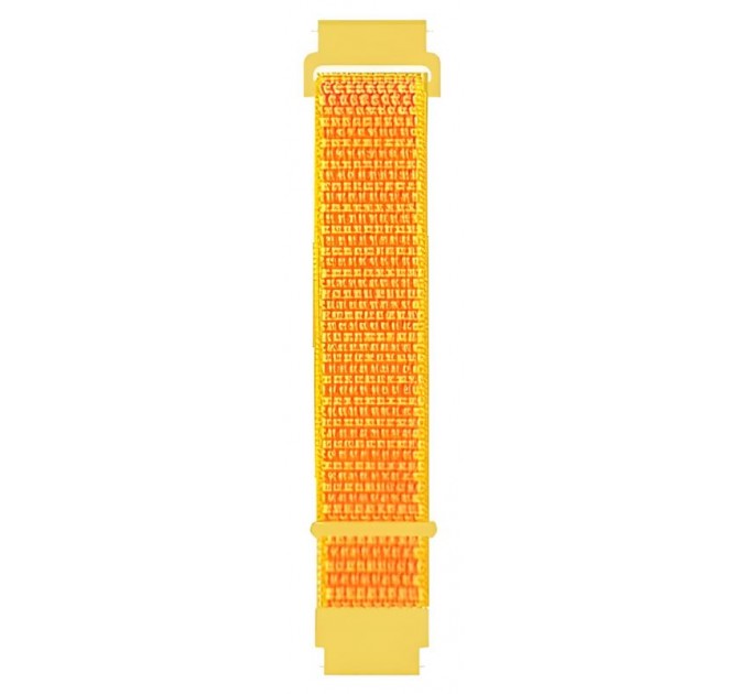 BeCover Ремінець BeCover Nylon Style для Xiaomi Amazfit Bip/Bip Lite/Bip S Lite/GTR 42mm/GTS/TicWatch S2/TicWatch E Yellow (705831)