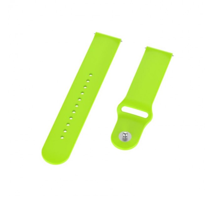 BeCover Силіконовий ремінець BeCover для Amazfit Stratos 1/2/2S/3/GTR 2/GTR 47mm/GTR Lite 47mm/Nexo/Pace Lime (706383)