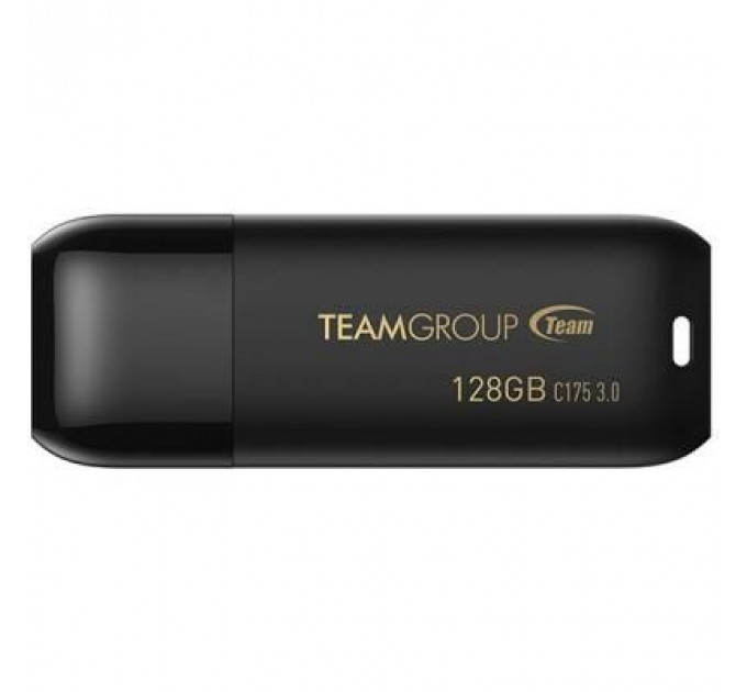 USB флеш накопичувач Team 128GB C175 Pearl Black USB 3.1 (TC1753128GB01)