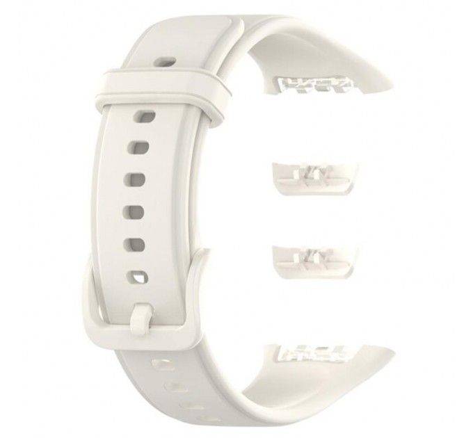 BeCover Силіконовий ремінець BeCover для Oppo Band 2 White (709482)