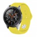 BeCover Силіконовий ремінець BeCover для Samsung Galaxy Watch 46mm/Watch 3 45mm/Gear S3 Classic/Gear S3 Frontier Yellow (706321)