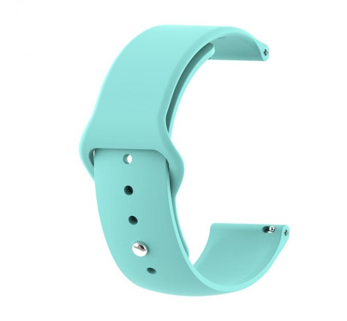 BeCover Силіконовий ремінець BeCover для Xiaomi Amazfit Bip/Bip Lite/Bip S Lite/GTR 42mm/GTS/TicWatch S2/TicWatch E Marine-Green (706205)