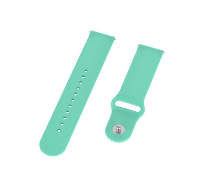 BeCover Силіконовий ремінець BeCover для Xiaomi iMi KW66/Mi Watch Color/Haylou LS01/Watch S1 Active Marine-Green (706365)