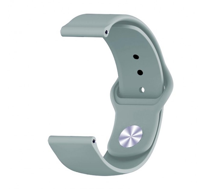 BeCover Силіконовий ремінець BeCover для Xiaomi iMi KW66/Mi Watch Color/Haylou LS01/Watch S1 Active Turquoise (706353)