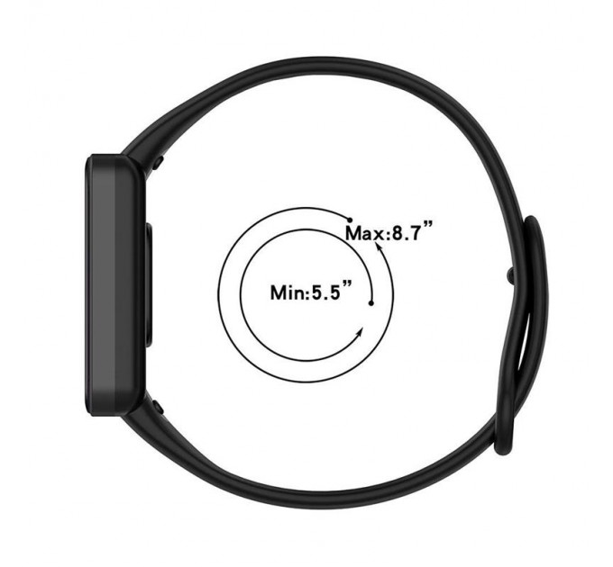 Силіконовий ремінець BeCover для Xiaomi Redmi Smart Band Pro Grapefruit-Pink (707172)