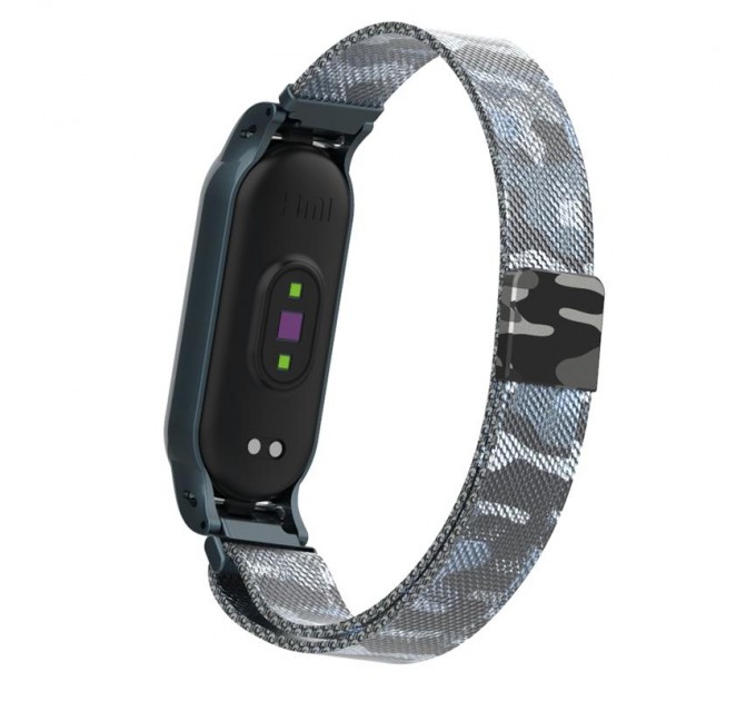 Armorstandart Ремінець Armorstandart Milanese Magnetic Band для Xiaomi Mi Band 5/Mi Band 6 Khaki White (ARM56857)