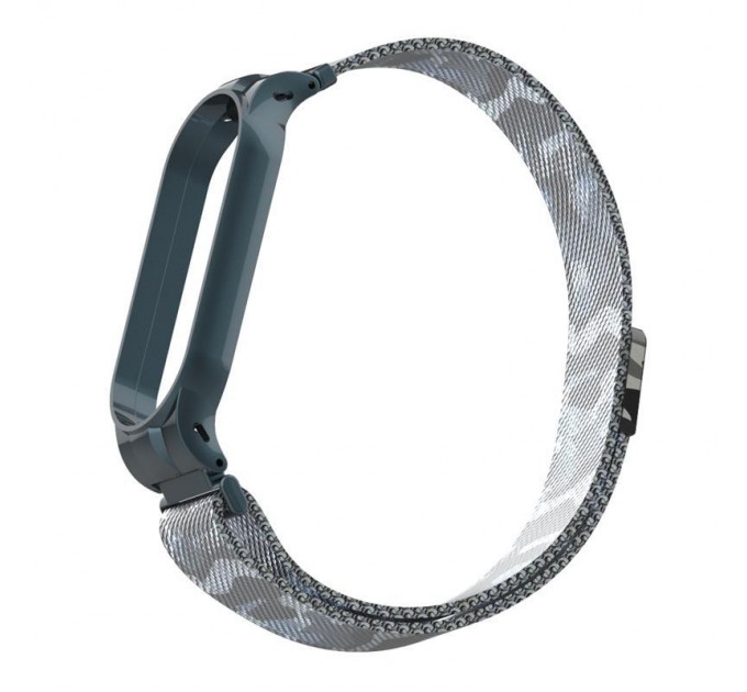 Armorstandart Ремінець Armorstandart Milanese Magnetic Band для Xiaomi Mi Band 5/Mi Band 6 Khaki White (ARM56857)