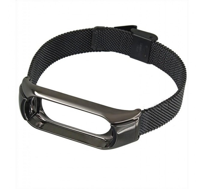 BeCover Ремінець BeCover Metal для Xiaomi Mi Smart Band 5/Mi Smart Band 6 Black (705146)