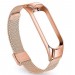 BeCover Ремінець BeCover Metal для Xiaomi Mi Smart Band 5/Mi Smart Band 6 Rose Gold (705149)