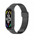 BeCover Ремінець BeCover Metal для Xiaomi Mi Smart Band 7 Black (707493)