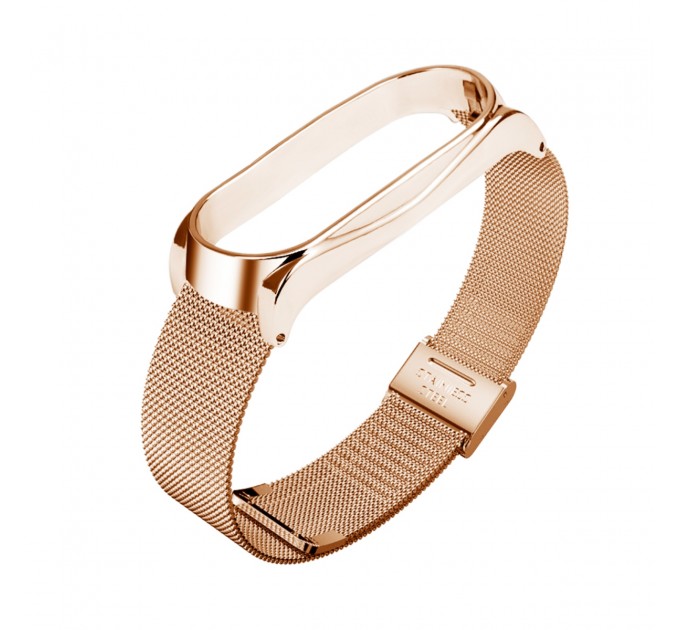 BeCover Ремінець BeCover Metal для Xiaomi Mi Smart Band 8 Rose Gold (709360)