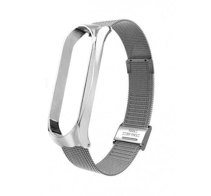 BeCover Ремінець BeCover Metal для Xiaomi Mi Smart Band 8 Silver (709358)