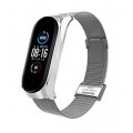 BeCover Ремінець BeCover Metal для Xiaomi Mi Smart Band 8 Silver (709358)