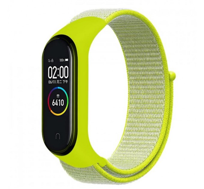 BeCover Ремінець BeCover Nylon Style для Xiaomi Mi Smart Band 7 Lime (707662)