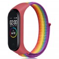 BeCover Ремінець BeCover Nylon Style для Xiaomi Mi Smart Band 7 Red-Rainbow (707669)