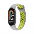 BeCover Ремінець BeCover Vents Style для Xiaomi Mi Smart Band 8 Gray-Green (709418)