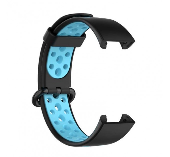 BeCover Ремінець BeCover Vents Style для Xiaomi Redmi Smart Band 2 Black-Blue (709421)